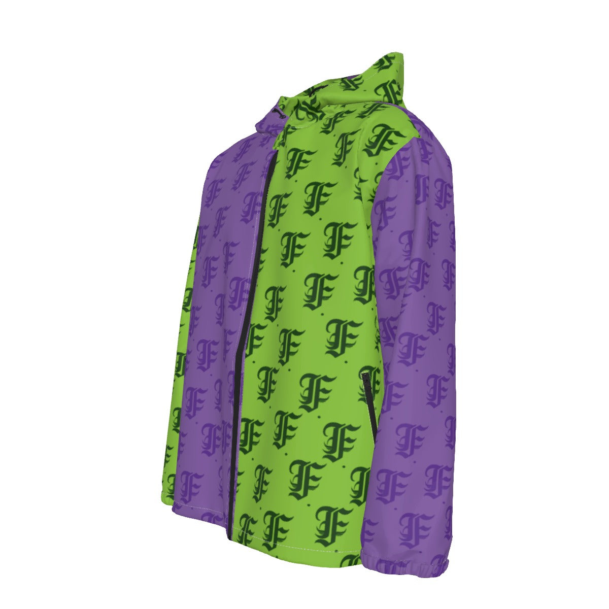 FFPurple & Green | Windbreaker