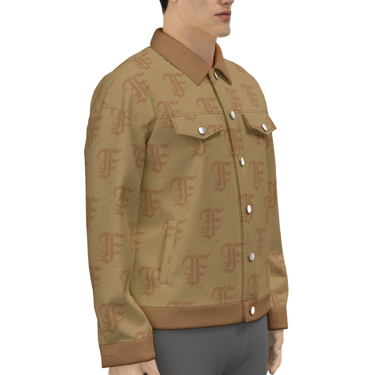 FFCoffee Trucker Jacket | 245GSM Cotton