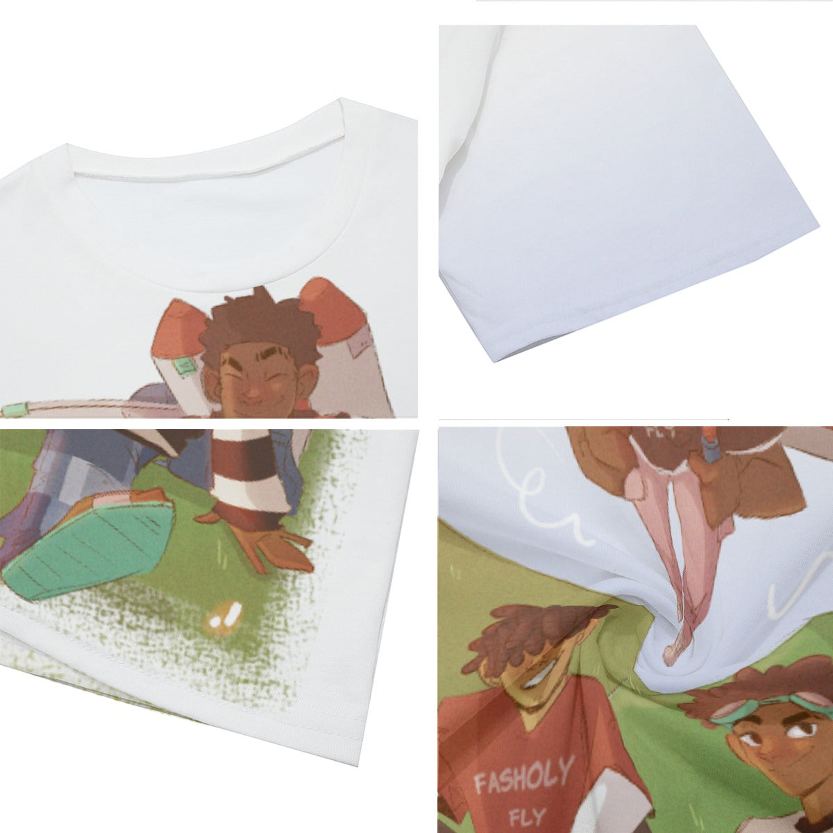 Da'FasholyFlyGuyz AOP TEE | 190GSM Cotton