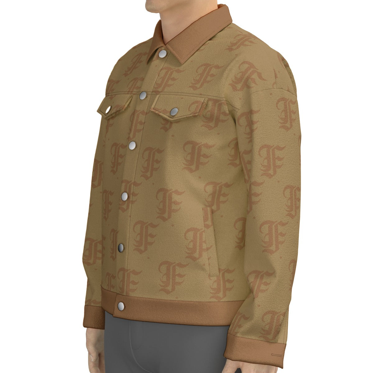 FFCoffee Trucker Jacket | 245GSM Cotton