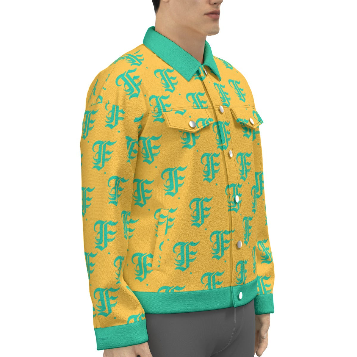FFPopYB Trucker Jacket | 245GSM Cotton