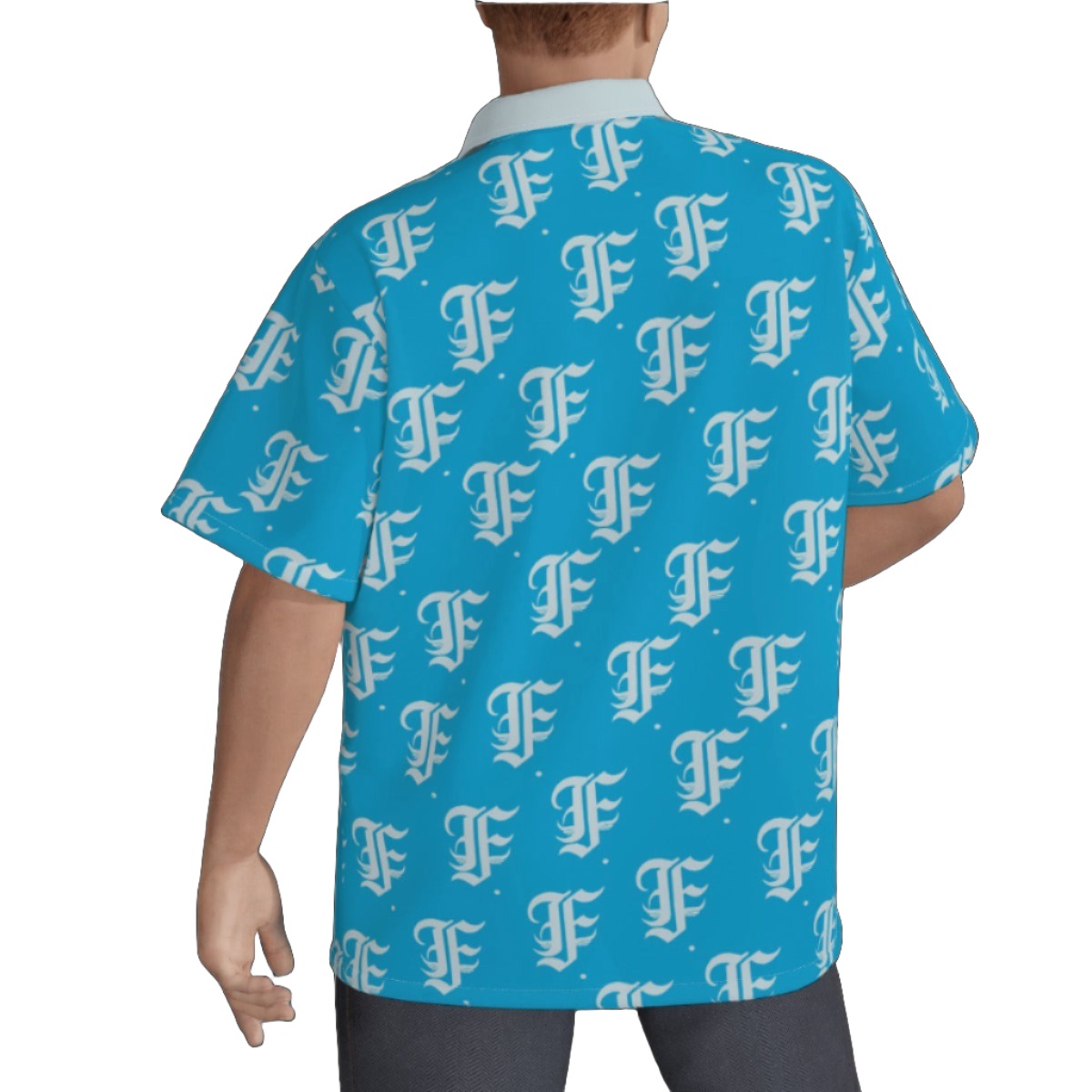 FFBabyBlu Hawaiian Shirt |115GSM Cotton poplin