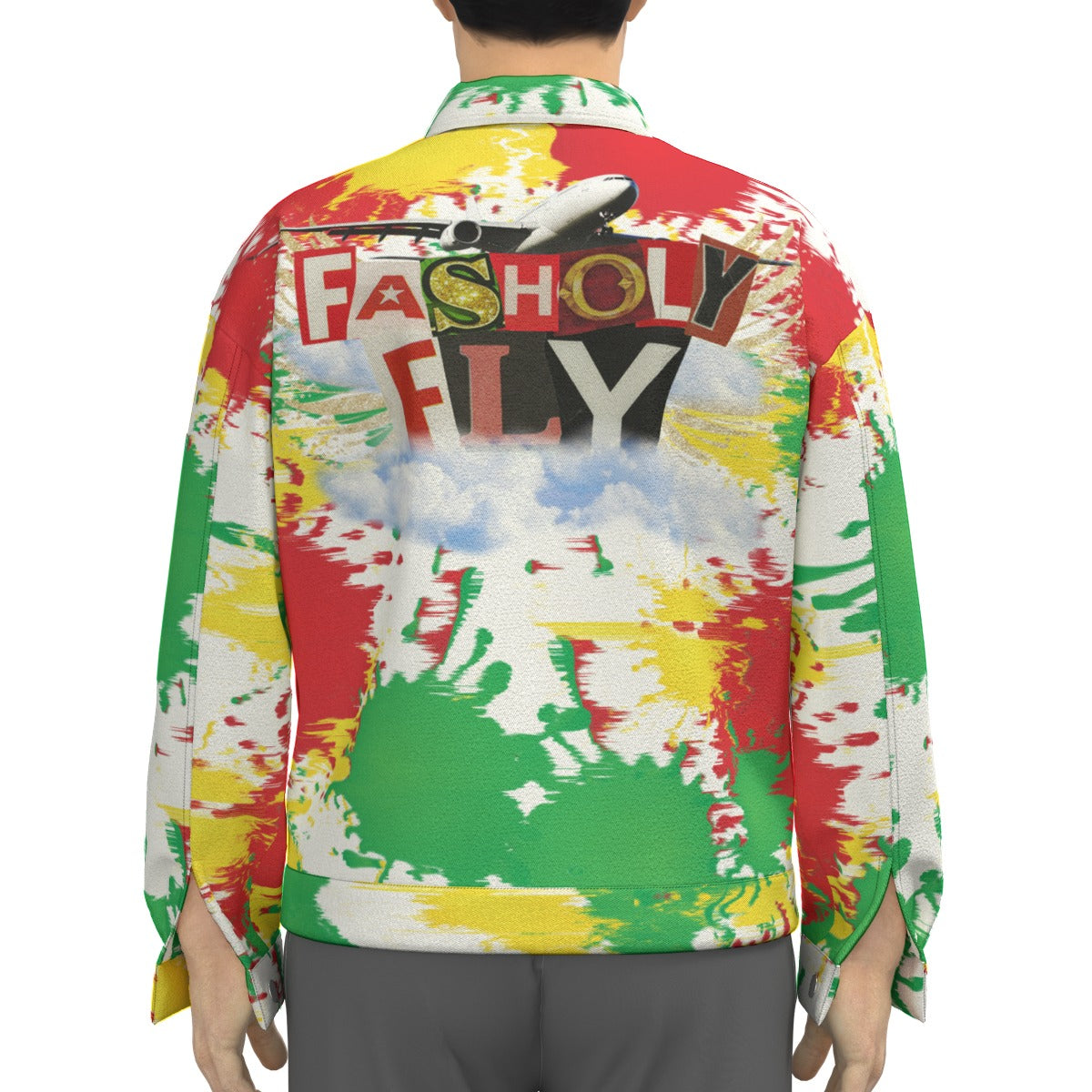 OG FF Paint Splatter Trucker Jacket | 245GSM Cotton