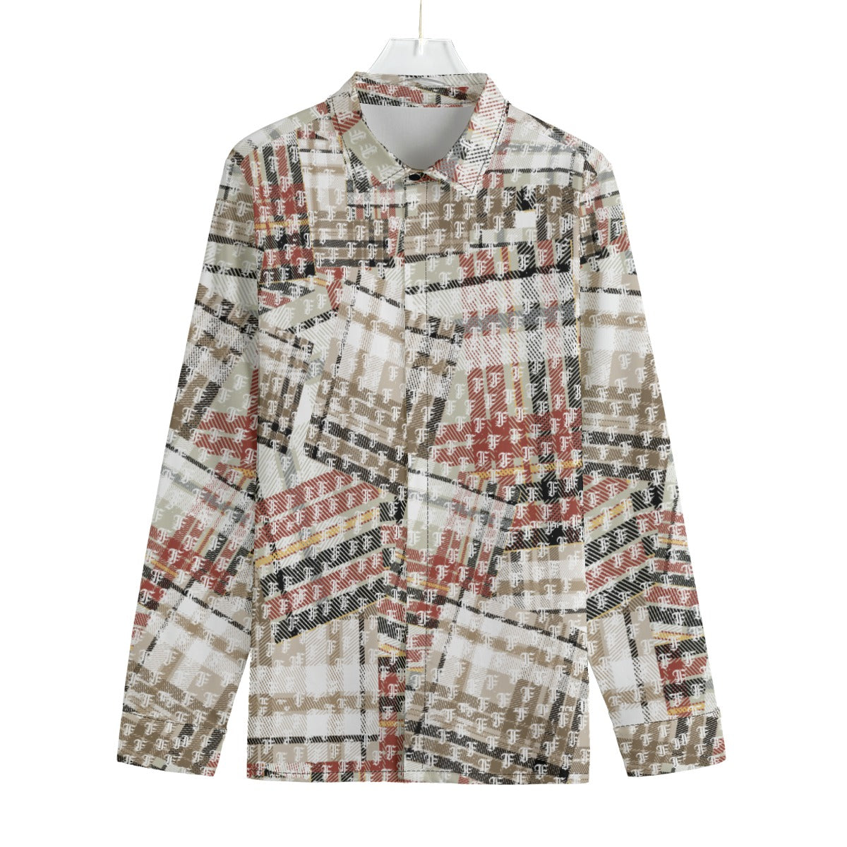 FasholyPlaid Button-Up |115GSM Cotton poplin