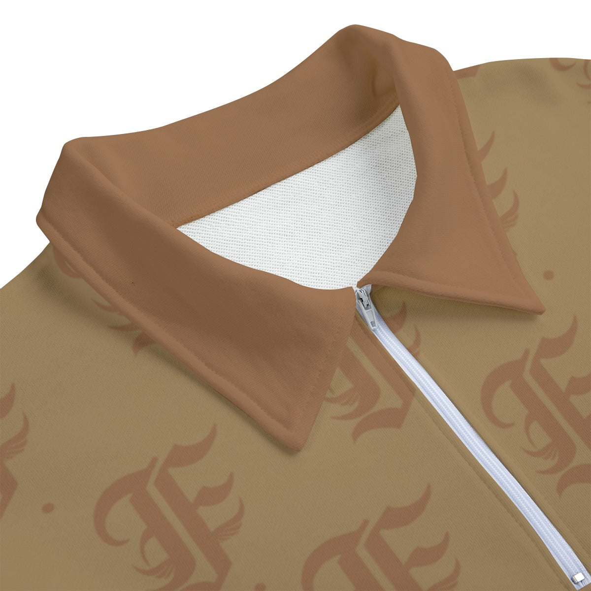 FFCoffee Heavyweight Zip-Up Polo | 310GSM Cotton