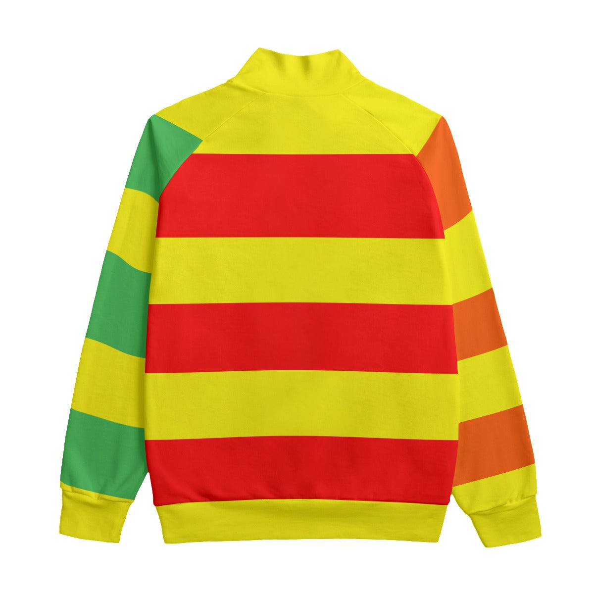YORG Striped Zip-up | 310GSM Cotton