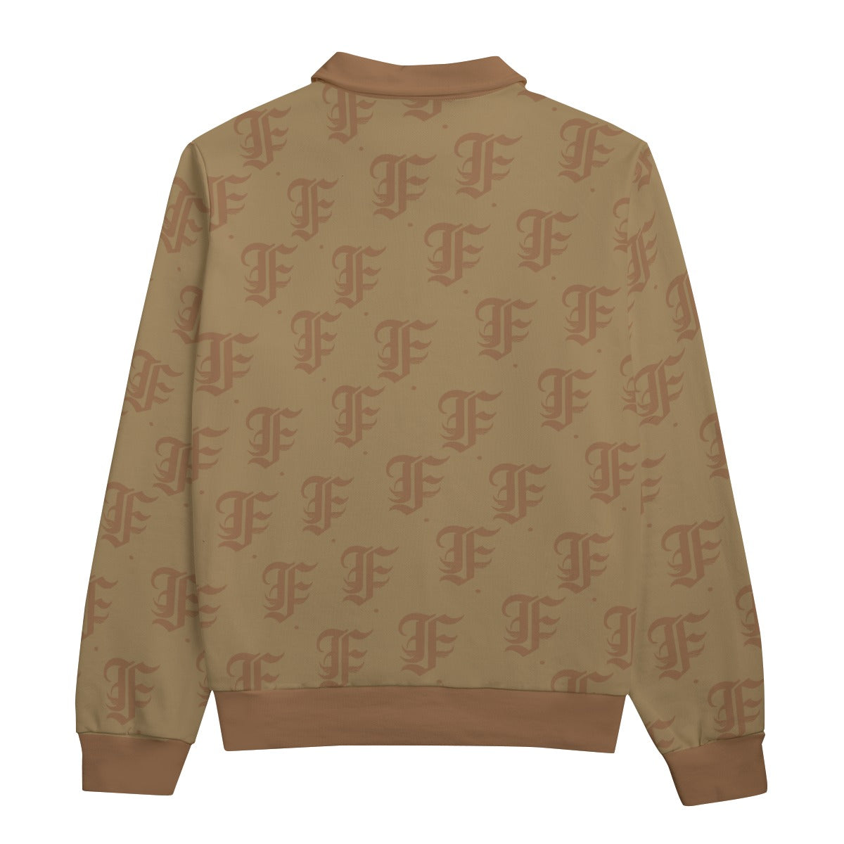 FFCoffee Heavyweight Zip-Up Polo | 310GSM Cotton