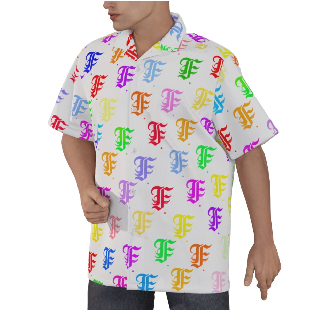 Multi-Fly Hawaiian Shirt |115GSM Cotton poplin