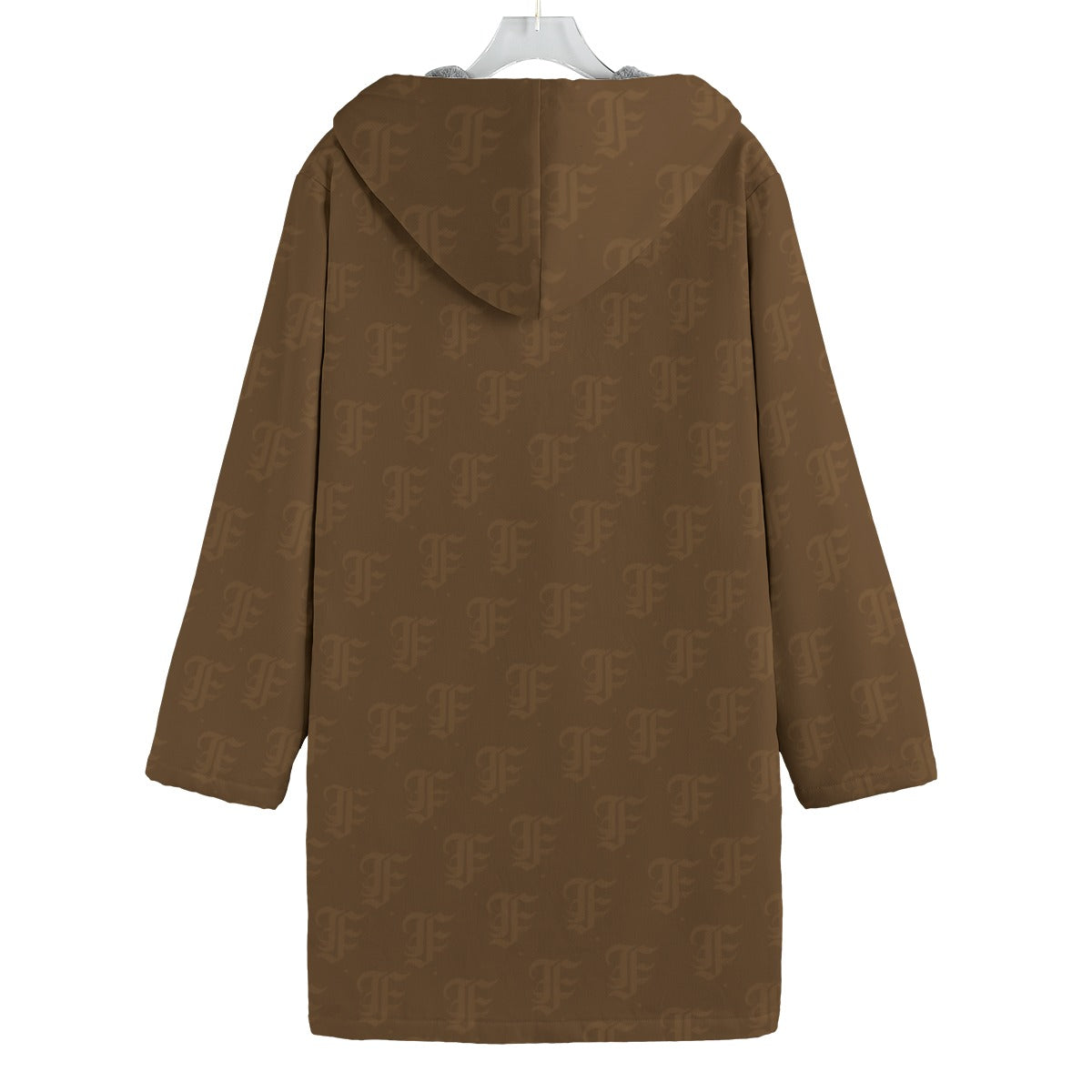 FFBrown | Fleece Canvas Coat
