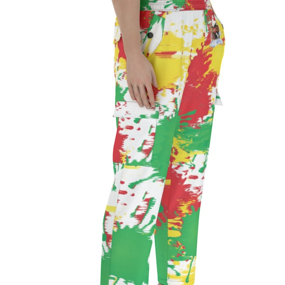 OG Fasholy Fly Paint Splatter | Cargo Pants