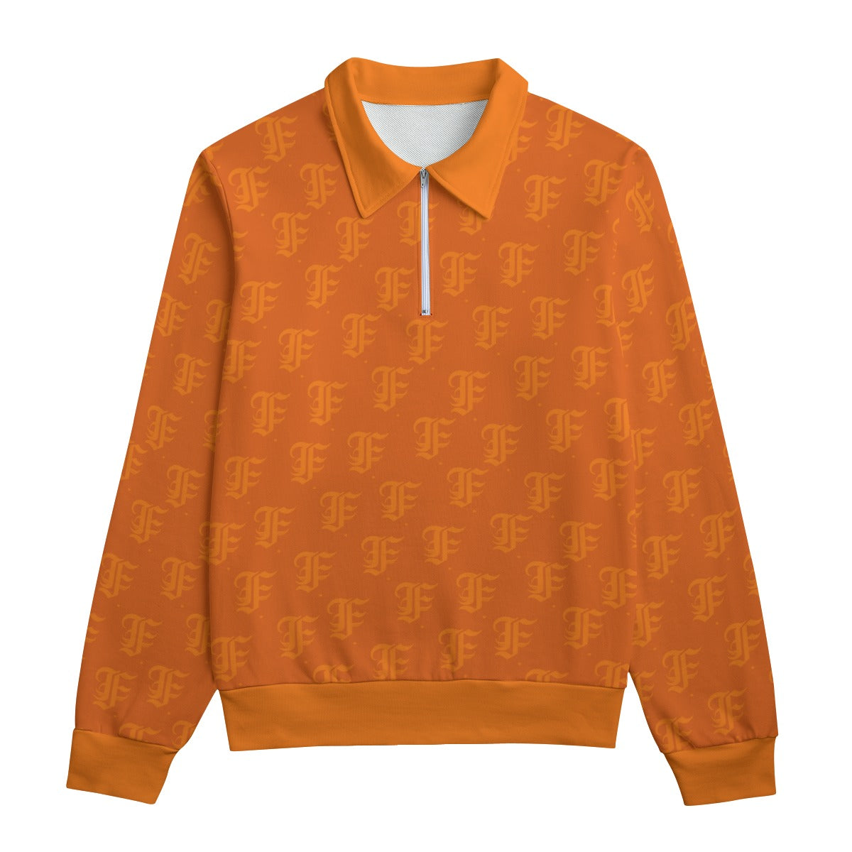 FFOrange Heavyweight Zip-Up Polo | 310GSM Cotton