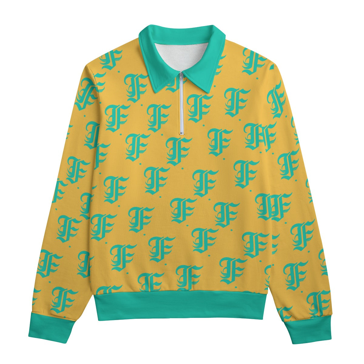 FFPOPYB Heavyweight Zip-Up Polo | 310GSM Cotton