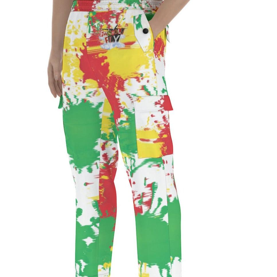 OG Fasholy Fly Paint Splatter | Cargo Pants