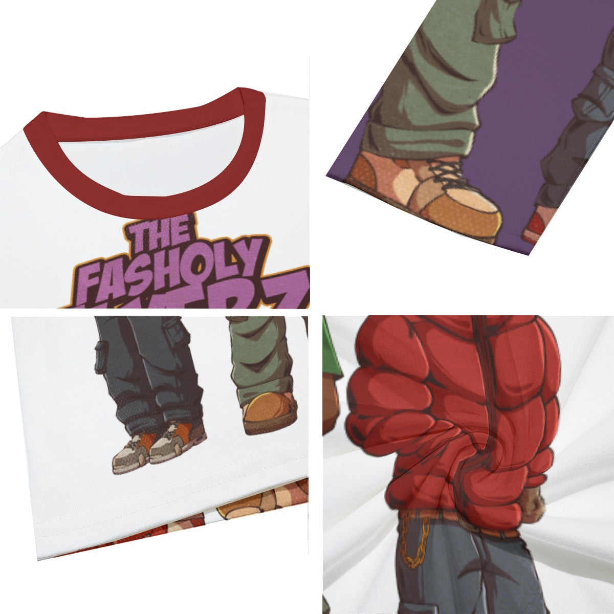The Fasholy Flyerz Long Sleeve(AOP) | 190GSM Cotton