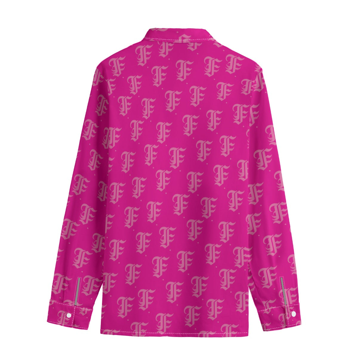FFHotPink Button-Up |115GSM Cotton poplin