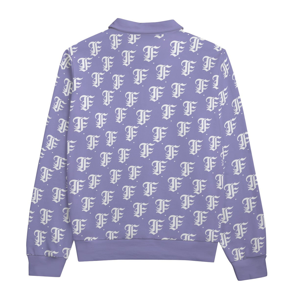 FFLavender Heavyweight Zip-Up Polo | 310GSM Cotton