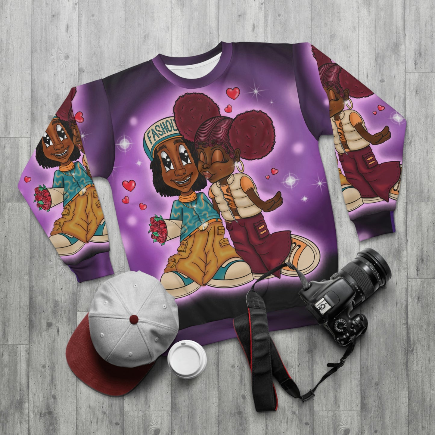 FFVALENTINE AOP Sweatshirt