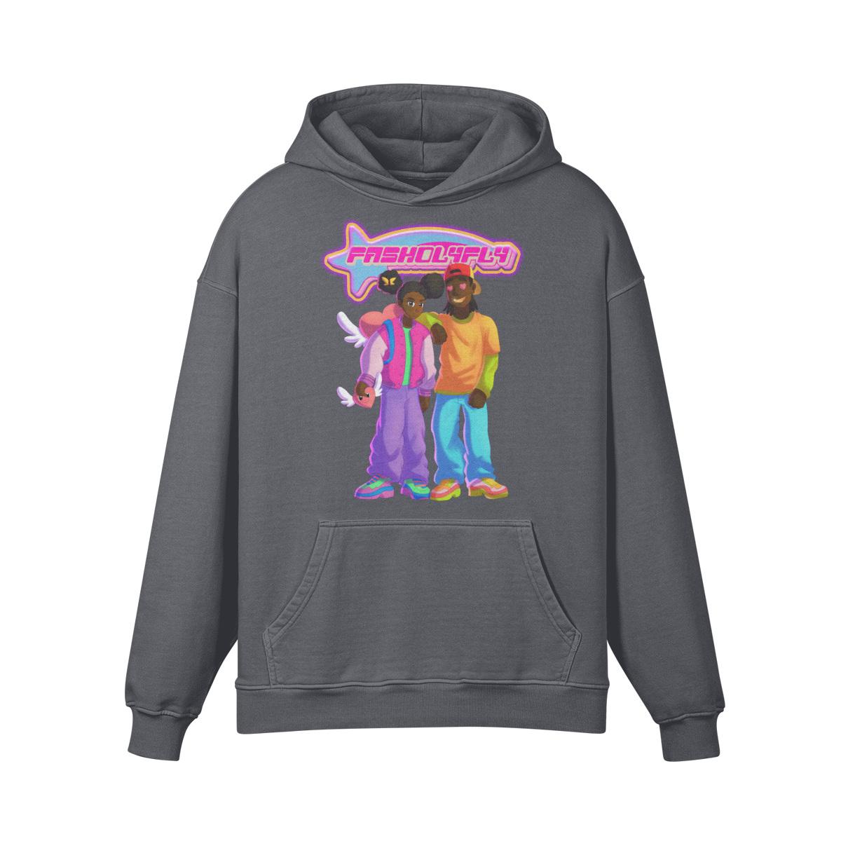 NeonLUV (Oversize Heavyweight HOODIE)