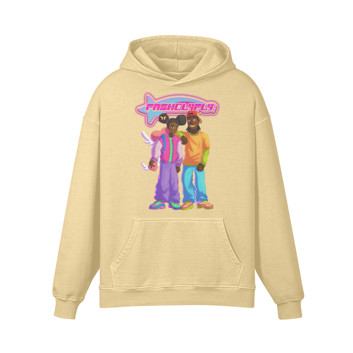 NeonLUV (Oversize Heavyweight HOODIE)