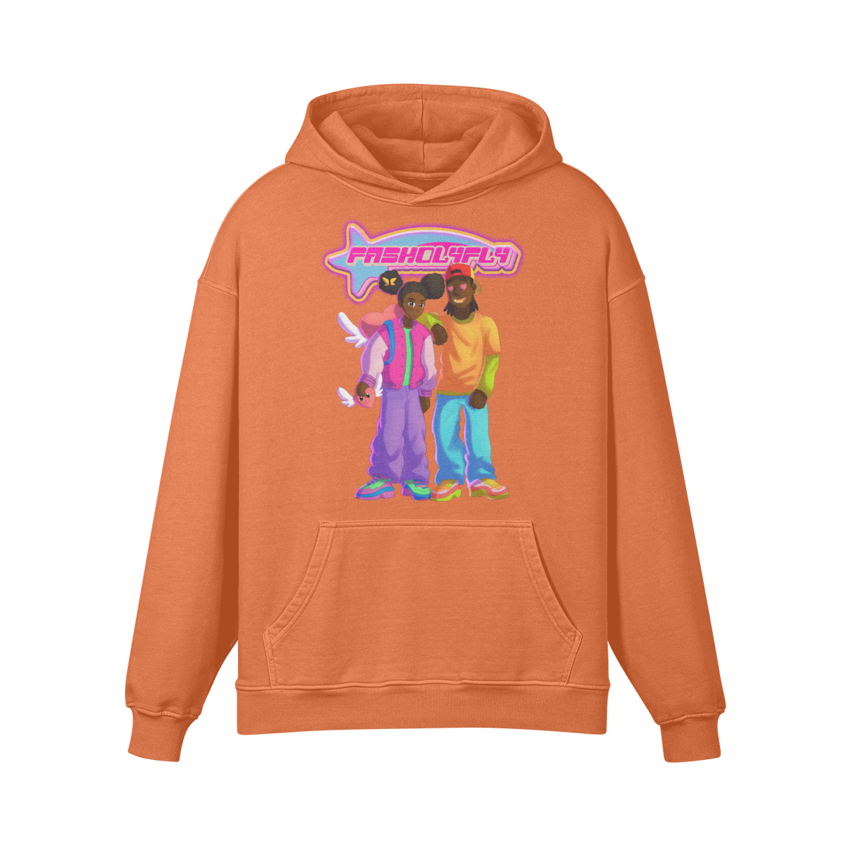 NeonLUV (Oversize Heavyweight HOODIE)