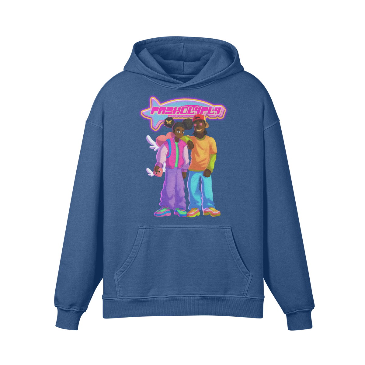 NeonLUV (Oversize Heavyweight HOODIE)