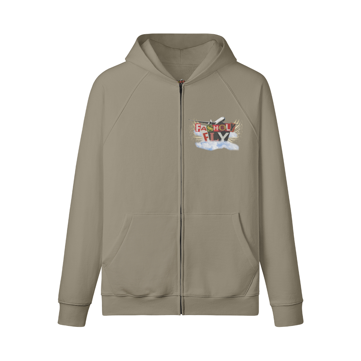 OG FasholyFly | 380GSM Heavyweight Zip-Up