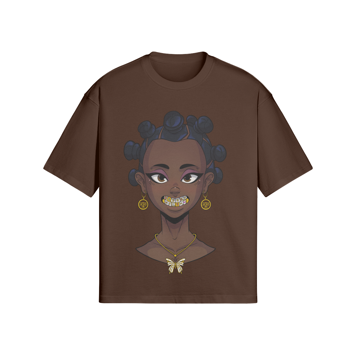 Bantu Baddie | 280GSM Boxy Tee