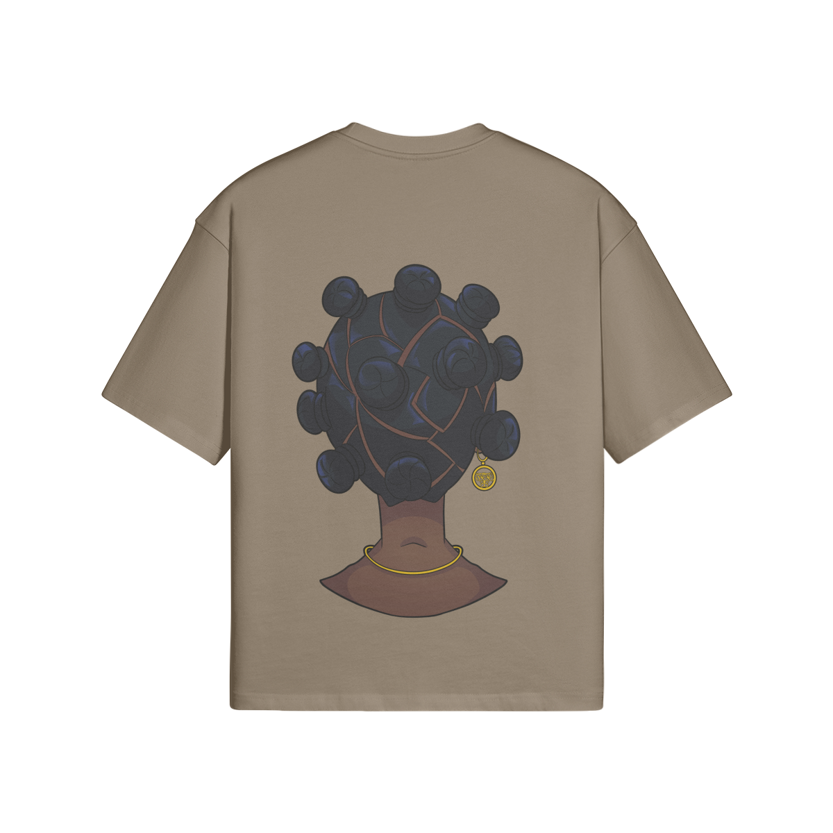 Bantu Baddie | 280GSM Boxy Tee