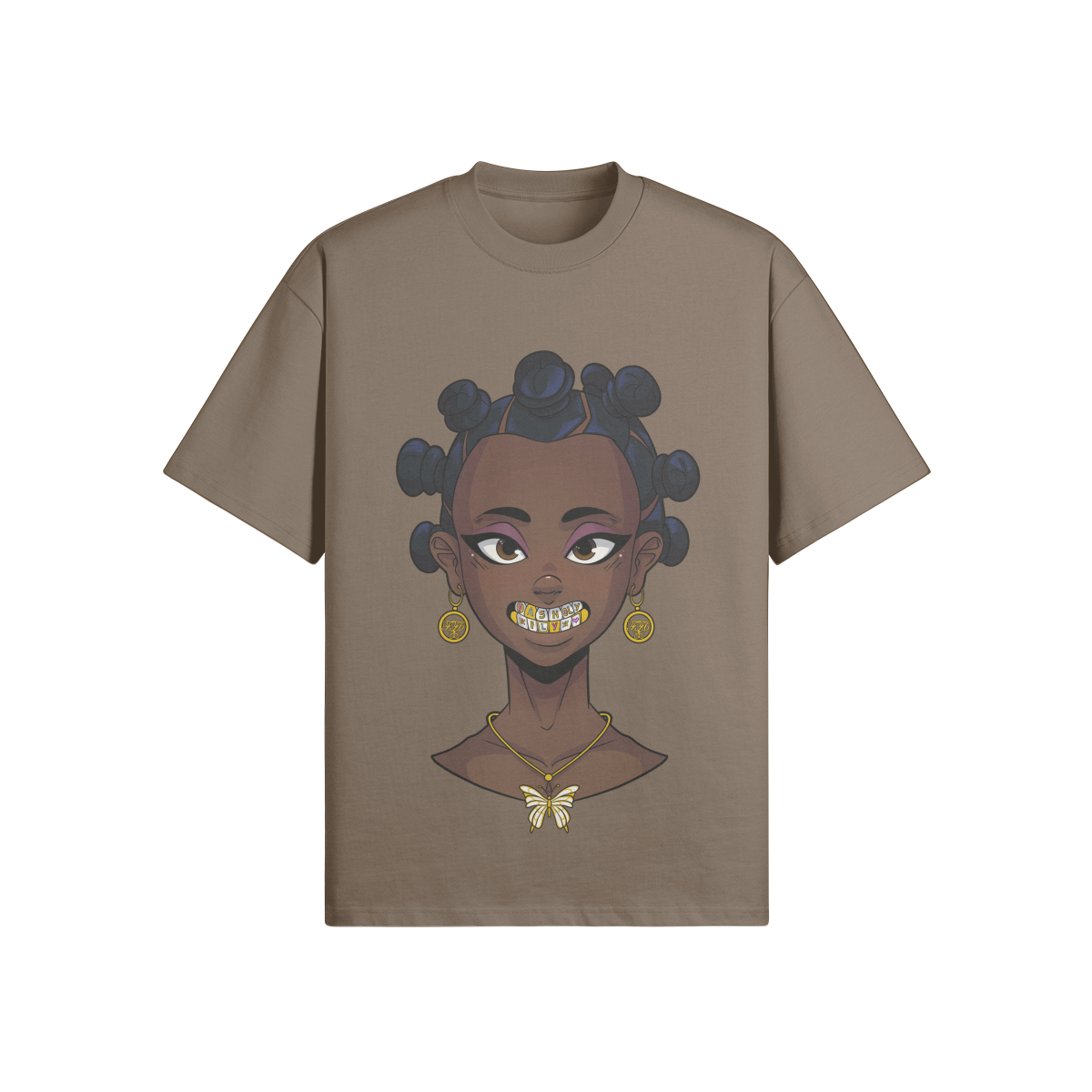 Bantu Baddie | 425GSM Oversized Tee