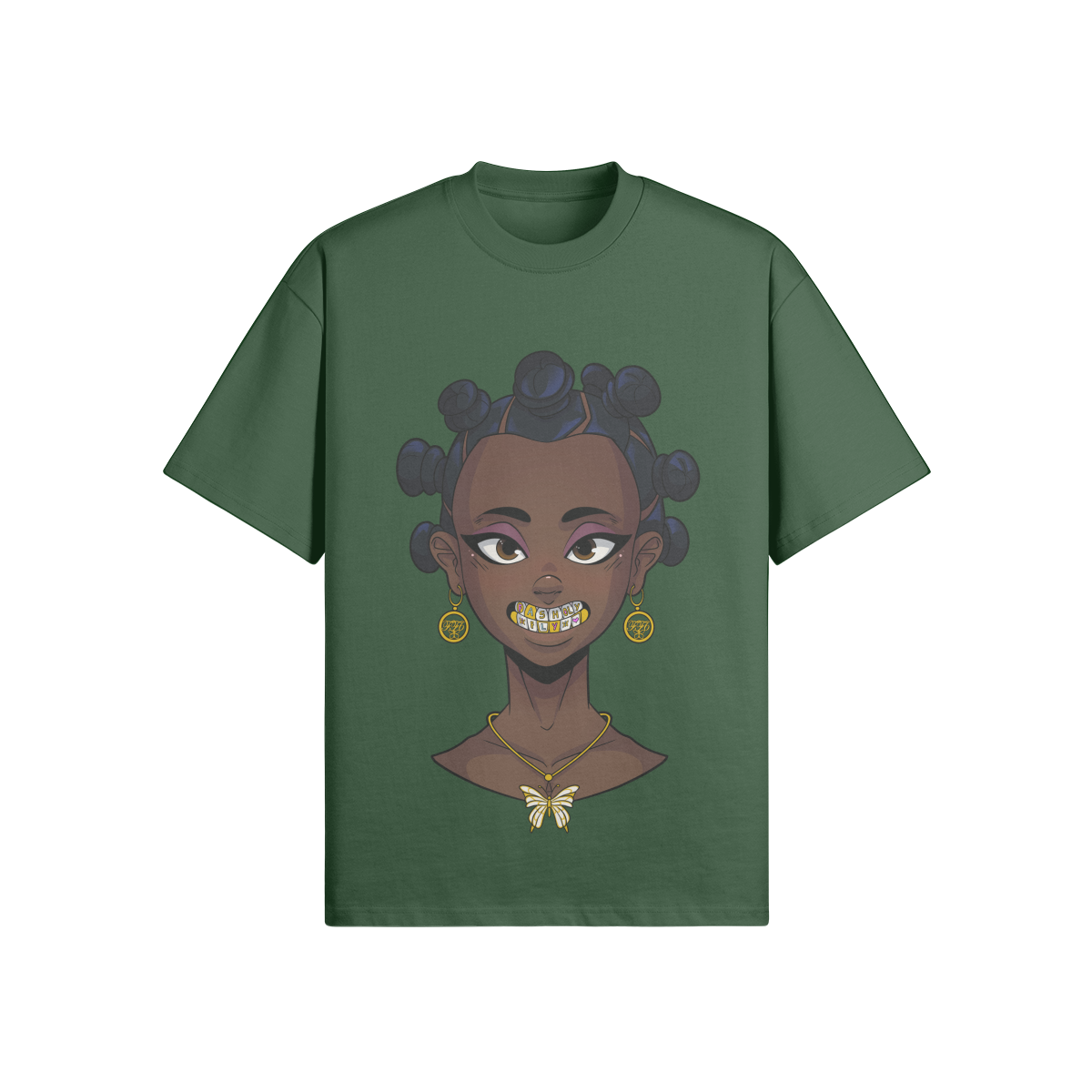 Bantu Baddie | 425GSM Oversized Tee