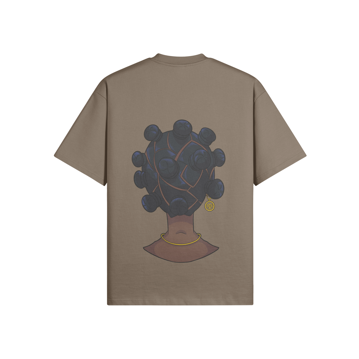 Bantu Baddie | 425GSM Oversized Tee