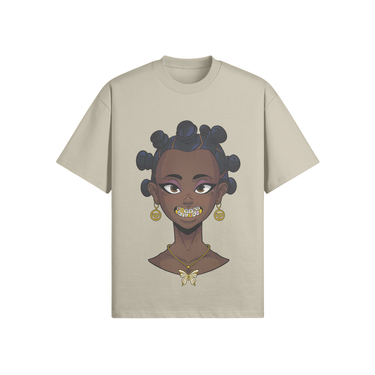 Bantu Baddie | 425GSM Oversized Tee