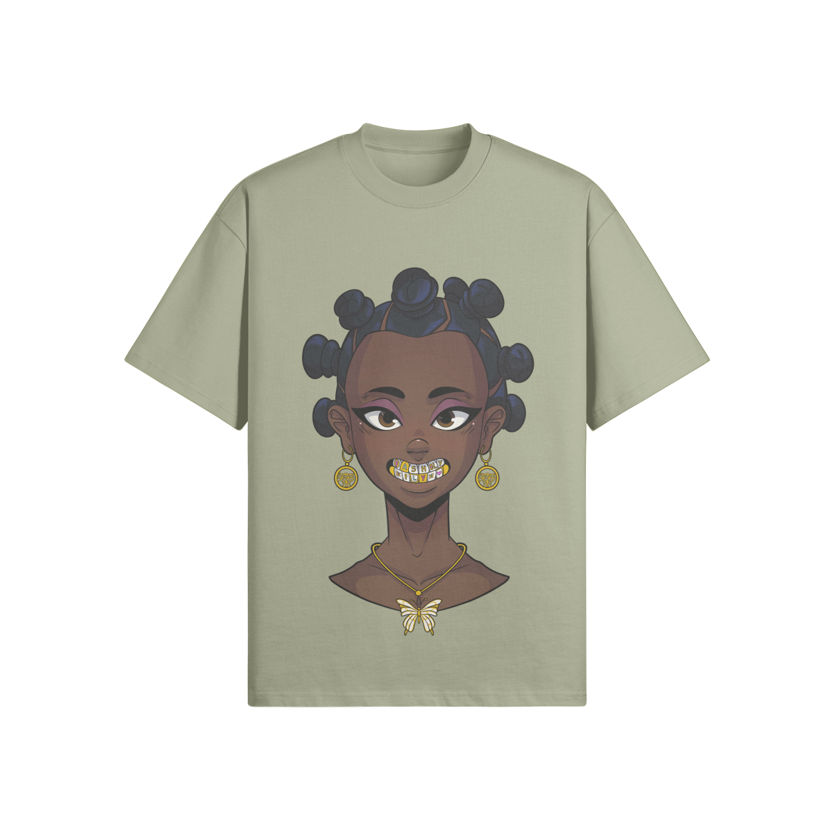 Bantu Baddie | 425GSM Oversized Tee