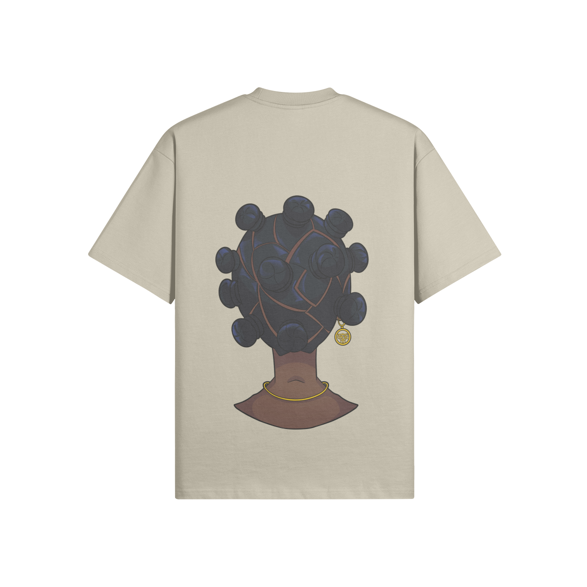 Bantu Baddie | 425GSM Oversized Tee