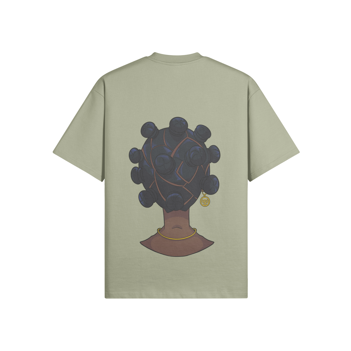 Bantu Baddie | 425GSM Oversized Tee