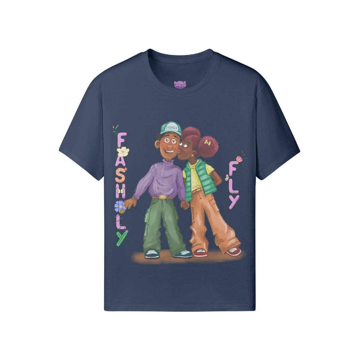 FloralLuv Basic Tee | 180GSM