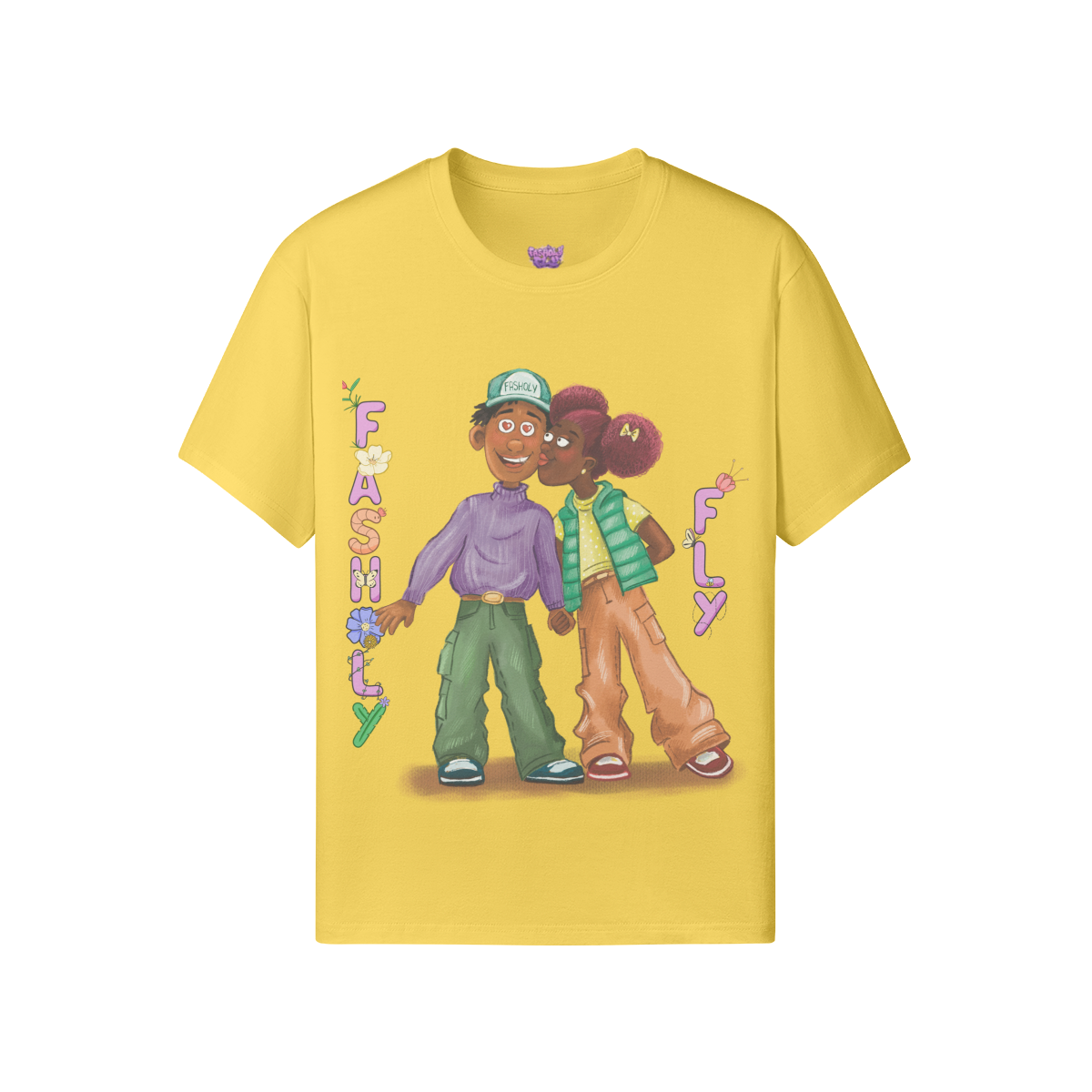 FloralLuv Basic Tee | 180GSM