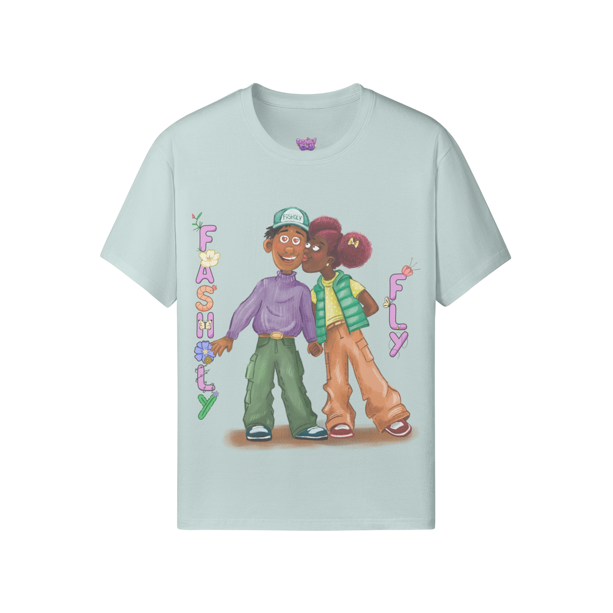 FloralLuv Basic Tee | 180GSM