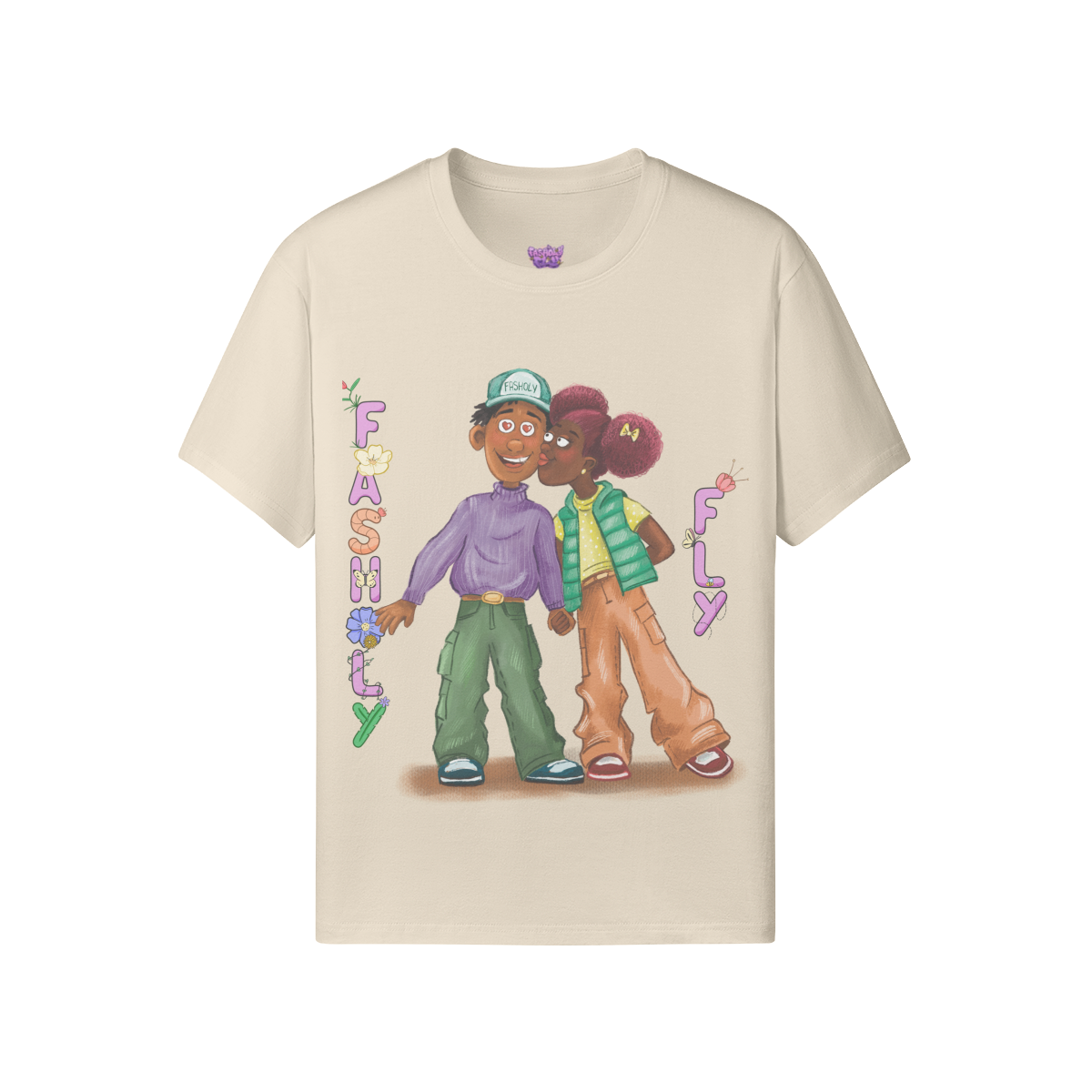 FloralLuv Basic Tee | 180GSM
