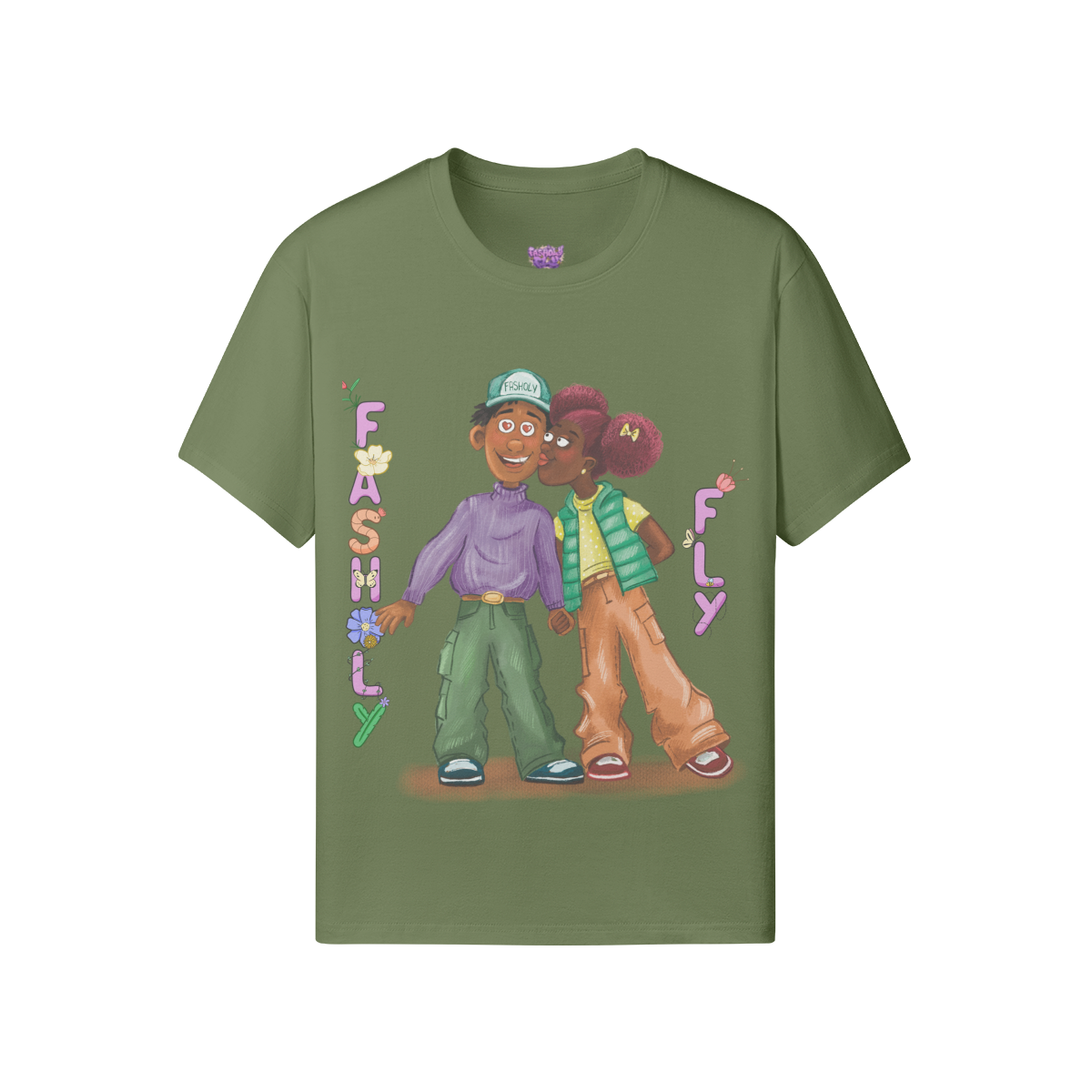 FloralLuv Basic Tee | 180GSM