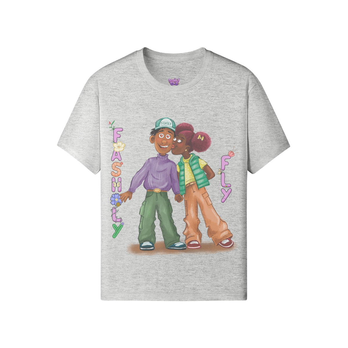FloralLuv Basic Tee | 180GSM