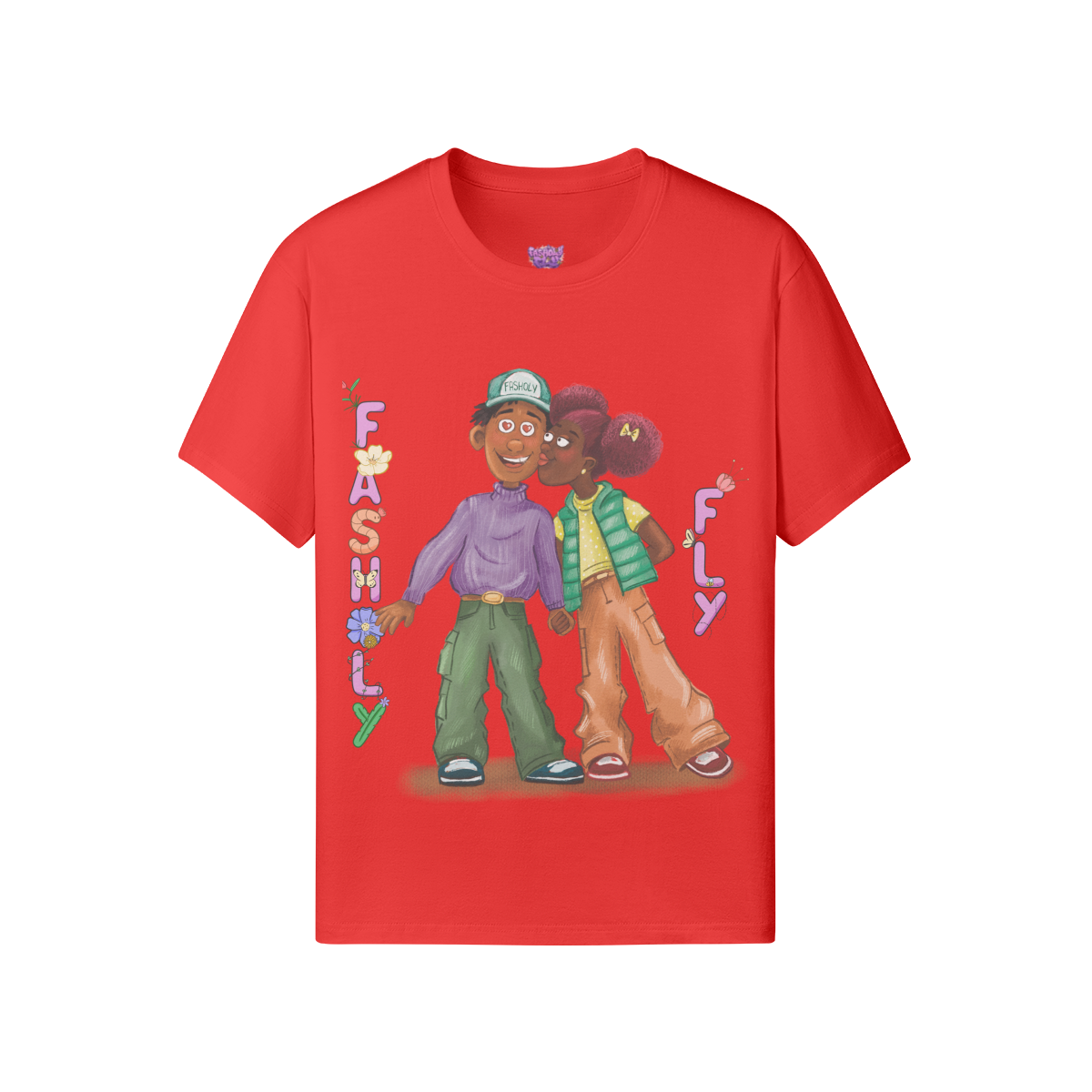 FloralLuv Basic Tee | 180GSM