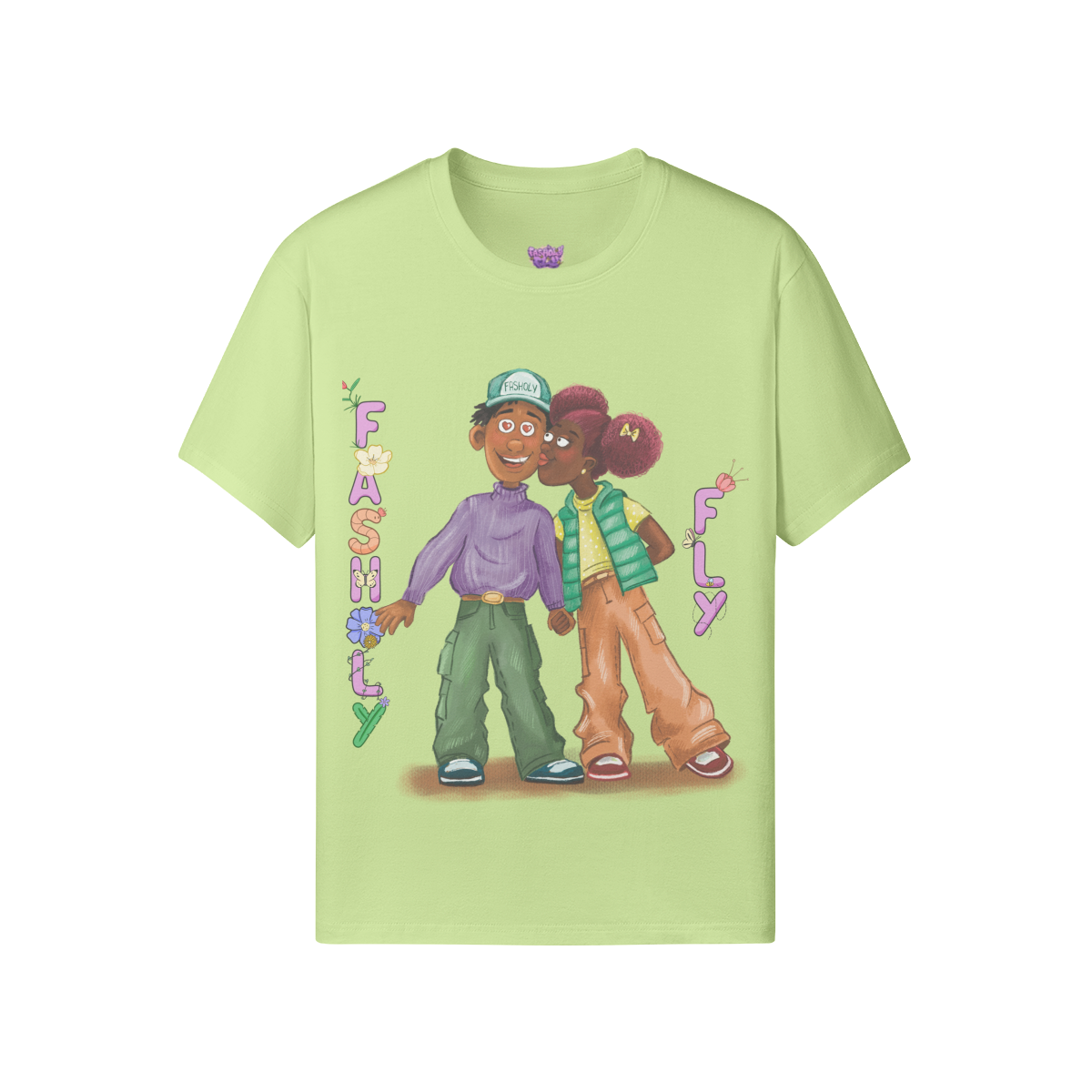 FloralLuv Basic Tee | 180GSM