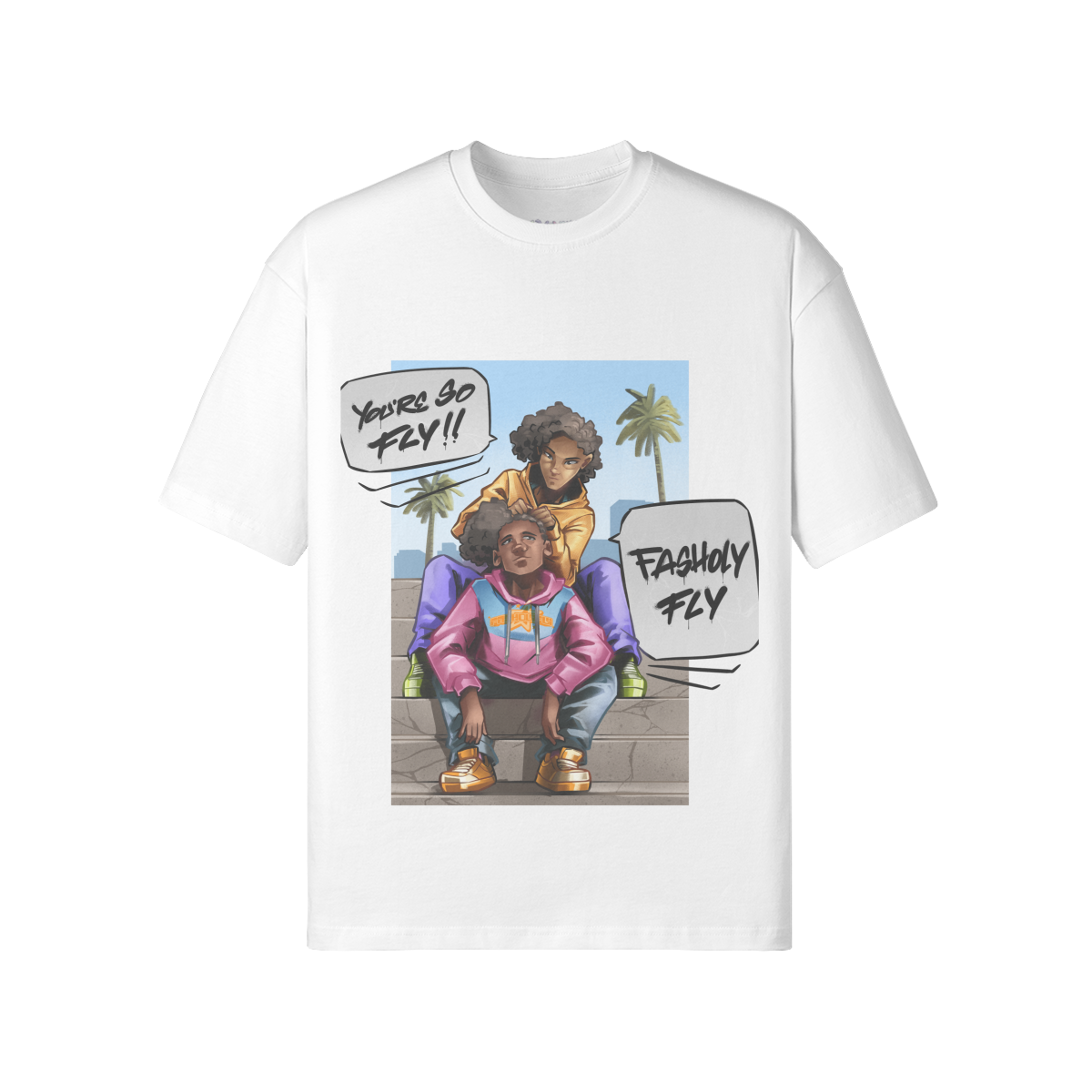 BMH "LovelyDayz" |190GSM Loose Fit Tee