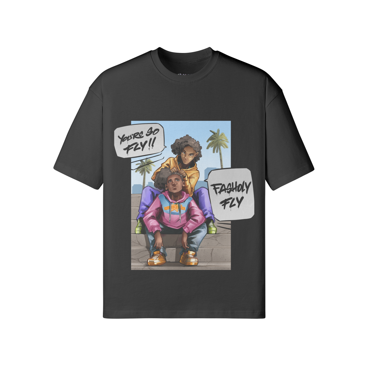 BMH "LovelyDayz" |190GSM Loose Fit Tee