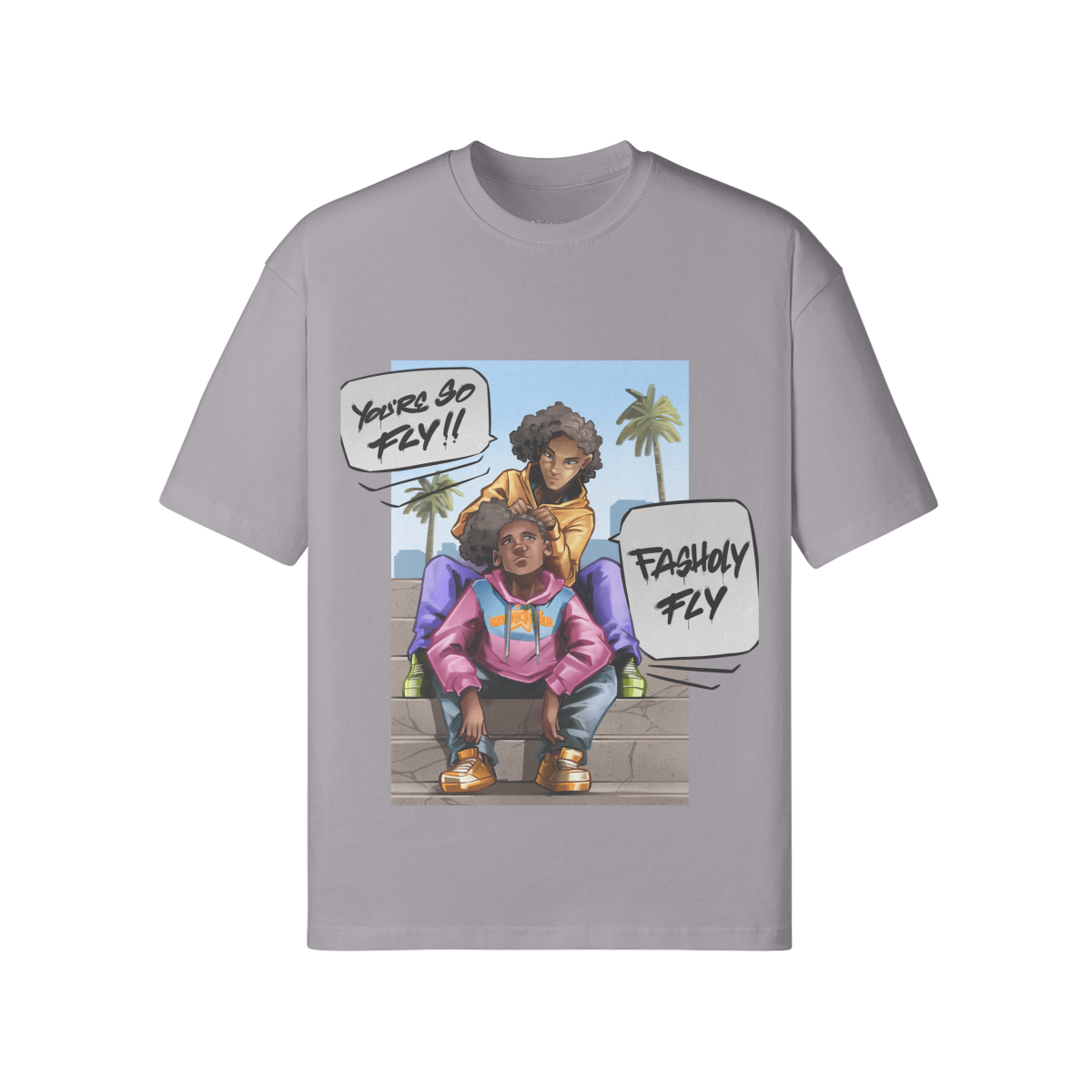 BMH "LovelyDayz" |190GSM Loose Fit Tee