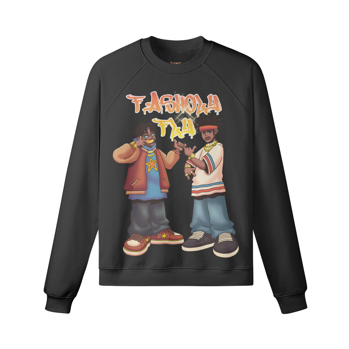 DRIPSTAR | 380GSM Fleece-lined Sweatshirt