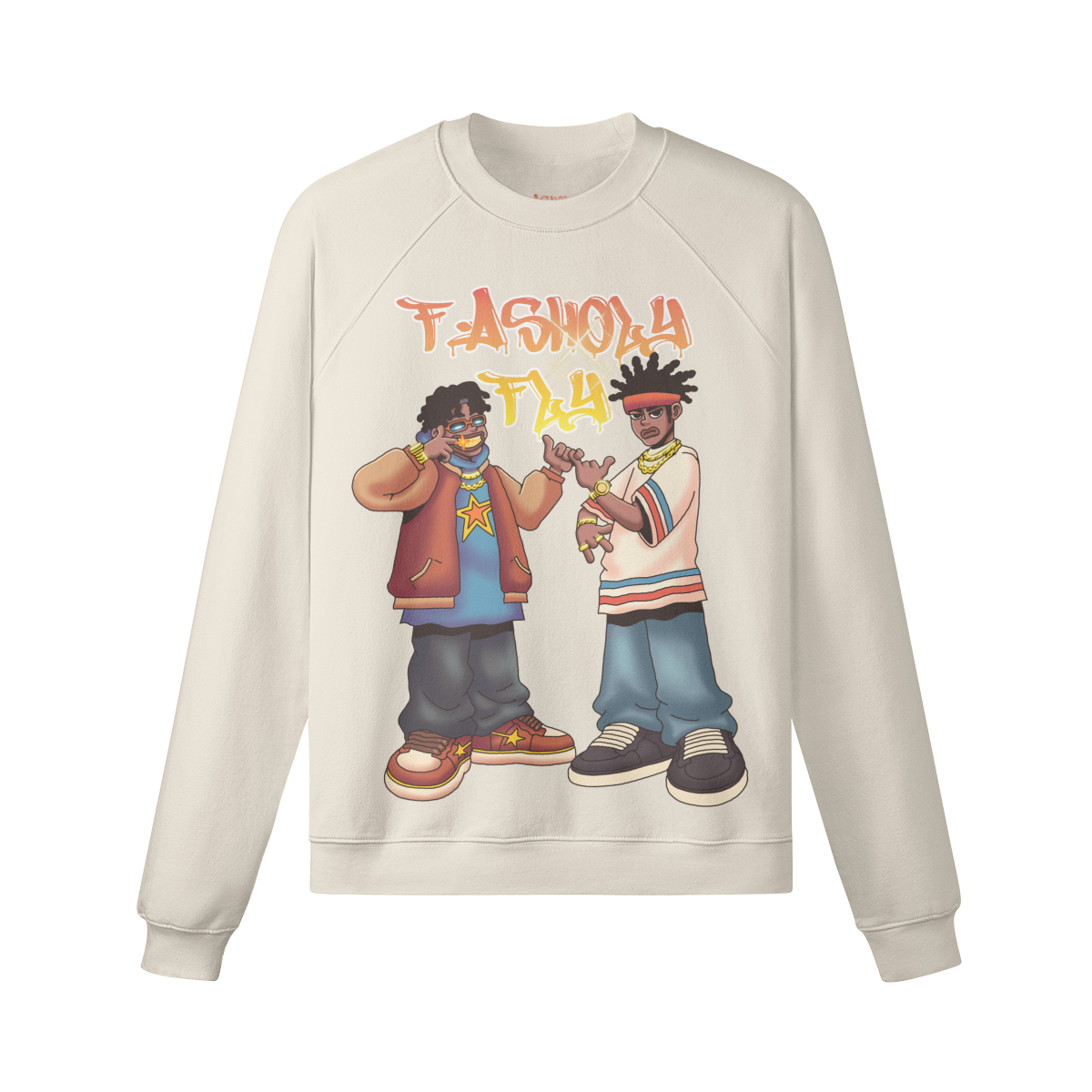 DRIPSTAR | 380GSM Fleece-lined Sweatshirt