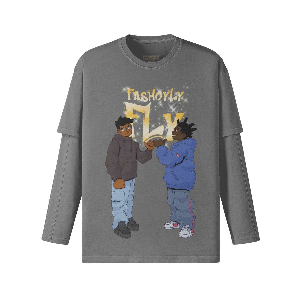 FasholyFly GUYZ | 230GSM Layered Long Sleeve