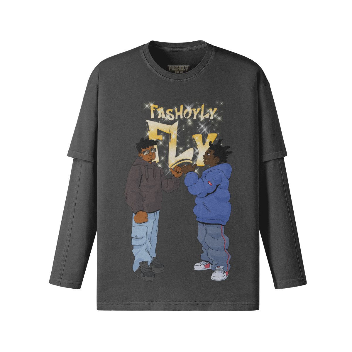 FasholyFly GUYZ | 230GSM Layered Long Sleeve